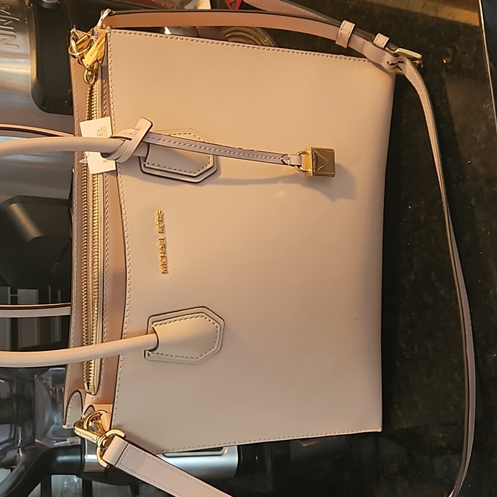 Michael Kors Large pink Mercer tote